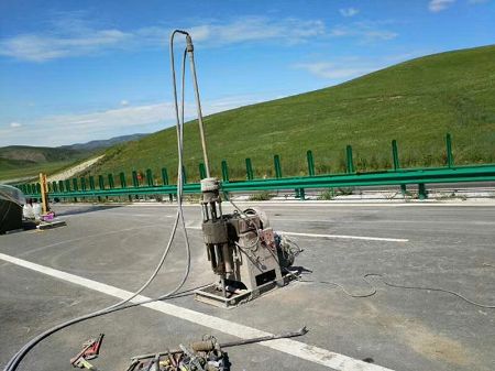 成安公路地基基础注浆加固